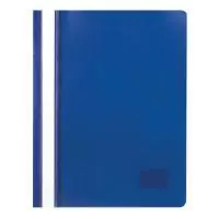 Скоросшиватель пласт. STAFF А4 100/120мкм синий 225730 (25) Синий - фото