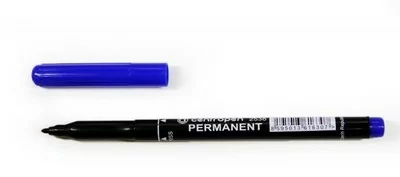 Маркер перм. 1мм CENTROPEN синий 2536/1С Маркер перм. 1мм CENTROPEN синий 2536/1С Синий - фото