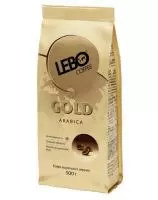 Кофе жареный в зернах Арабика среднеобжаренный Lebo Gold, 500 грамм  - фото