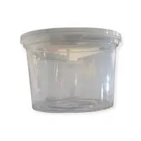 Комплект Банка пп 500мл + Крышка д/банки Р112 Прозрачный - фото