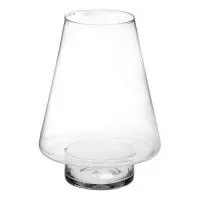 "Гала" ваза средняя Прозрачный - фото