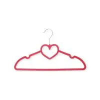 Вешалка-плечики р.44-46 малиновый бархат, 39,5*22см, мет/крюч, 048413, 1 шт Малиновый - фото