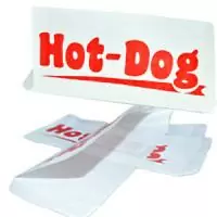 Пакет бумажный для хот-дога с рисунком, 1000 шт  - фото