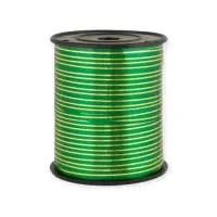 Лента цв. c з/п 0,5см*250ярд  LN581G зеленая (5) Зеленый - фото