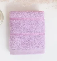 Полотенце ЮНОНА 30х50, 360гр./м2, светло-фиолетовое Фиолетовый - фото