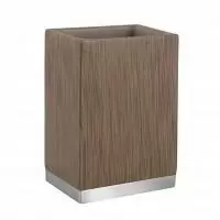 Стакан для зуб.щеток CEZAR полирезина AWD02191276 Коричневый - фото