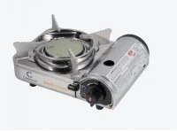 Плита настольная газовая "СЛЕДОПЫТ", арт. PF-GST-N01 Серый - фото