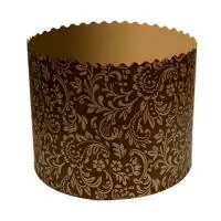 Форма бумаж.кругл.д/кулича 300мл(110*85) А5 Пасха  - фото