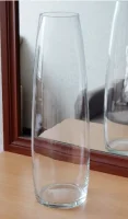 2747 Ваза CONE- 30  Прозрачный - фото