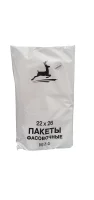 Пакет 22*26*6 (14*26) Э HDPE бирка Р (10) Прозрачный - фото