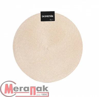 Мат на стол BEIGE 38см, арт. DM9893 Бежевый - фото