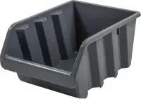 Лоток для метизов 24,5х17х12,5 см серо-свинцовый, арт. ПЦ3741СРСВИНЦ Серый - фото