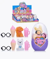 Набор питомец "Веселые собачки" с аксессуарами в яйце, SM338C16  - фото