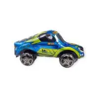 Шар фольга 3D (33"/85см) К ФИГУРА AIR Машина гоночная 1 шт (надув воздухом) Синий - фото