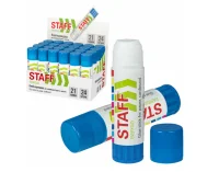 Клей-карандаш STAFF "EVERYDAY", 21 г, 220375 Белый - фото