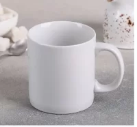 Кружка 300 мл Белье Европейский 38462 (24) Дулевский фарфор Белый - фото