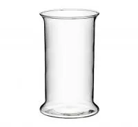 2041  Пантеон ваза средняя Прозрачный - фото