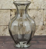 Ваза "Кувшин 2" серый 92-018-24 см., арт. 4840167622 Серый - фото