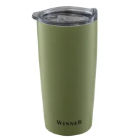 Кофейная кружка WR-8343 600 мл. (6) Winner Зеленый - фото