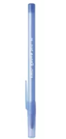 Ручка шариковая BIC Round Stic, СИНЯЯ, корпус голубой, узел 1мм, линия 0,32мм 934598 (60)  Синий - фото