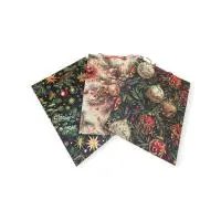 Пакет подар.бум.с руч 31*42*12 Люкс с тисн НГ N3003 (240/12) Разноцветный - фото