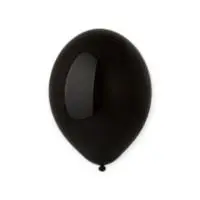 Шар латексный BELBAL (14''/36см) В 105/025 Пастель Экстра Black 1 шт (1) Черный - фото