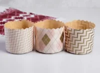 Форма бумажная 200мл РОМБИКИ d90xh90мм 1/5+  - фото