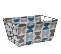 Корзинка для хранения Доляна «Песок», 30×20,5×15 см, цвет голубой Голубой - фото