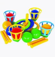 Кольцеброс с корзинами, арт. 7004 Разноцветный - фото