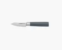 Нож для овощей 8см NADOBA, серия NARUTO Серый - фото