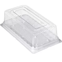 Комплект Контейнер Т-2512ДШ + Крышка Т-2512К, 10шт. Комплект Контейнер Т-2512ДШ + Крышка Т-2512К, 10шт. Белый - фото