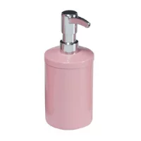 Дозатор для жидкого мыла розовый из коррозийно стойкой стали 476P Розовый - фото