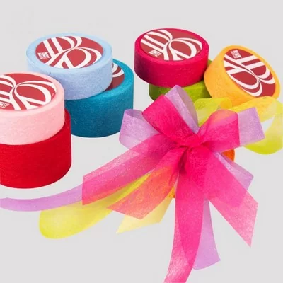 Лента полиэстр GIULIO nastro tess. mm 30x20m 40323020229 ECRU Бежевый - фото