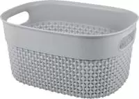 Корзина для хранения OSLO 3л серый шторм, арт. PT1350СШ Серый - фото