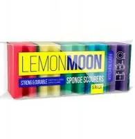 Губка Lemon Moon L002 для посуды 96*64*42 фреза, 5 шт  - фото