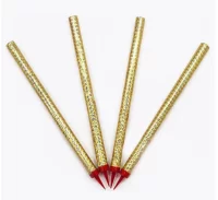 Свеча Фонтан для торта, Золото, 25 см, 4 шт., арт. TKF359 Золотой - фото