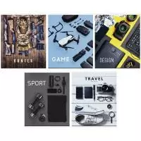Тетрадь А5 клетка ArtSpace "Mens passion", 48 листов  - фото