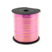 Лента цв. c з/п 0,5см*250ярд  LN581F фуксия (5) Фуксия - фото