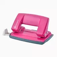 Дырокол "Aion - 10G Fuchsia Pink" розовый (10 листов) Kangaro Розовый - фото