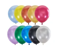 Шары латексные 12 "Ассорти", металлик и перламутр 1 шт. цвета Микс 2839251  - фото