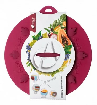 Крышка силиконовая APOLLO genio "Pattern" 20 см PTR-20  - фото