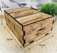 Подставка для чайных пакетиков ср светло-оранжевая Оранжевый - фото