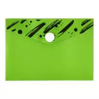 Папка для карт и визиток пластиковая ЗЕЛЕНЫЙ Зеленый - фото