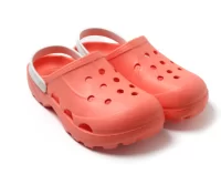 Сабо женские "Ола" лосось/белый, 37 размер, арт. СБ-502 Лососевый - фото