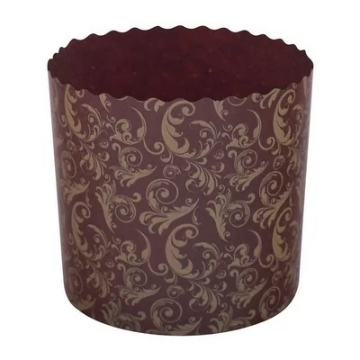 Форма бумаж.кругл.д/кулича 200мл.(90*90) А5 Пасха  - фото