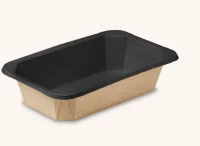 Коробка картонная 230*147*50 OSQ OCTOBOX 800 BLACK WOOD (400)  - фото