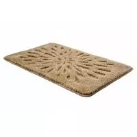 Коврик SHAHINTEX РР LUX 50*80 бисквитный Бежевый - фото