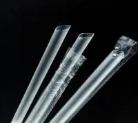 Соломка для коктейлей 10*240 мм 1/250 прямая, позрачная, в индивидуальной упаковке Прозрачный - фото