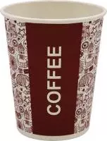 Стакан бумажный 350мл для горячего COFFEE 50шт, арт. 0013 Стакан бумажный 350мл для горячего COFFEE 50шт, арт. 0013  - фото