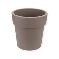 Кашпо ТУБУС 200мм 2,5л  Французcкий серый М 3165 (8) Серый - фото